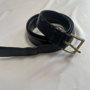 Coach Men’s VTG Black 2601 Leather Belt Size 44